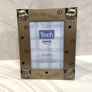 Pooh Gold and Black Picture Frame